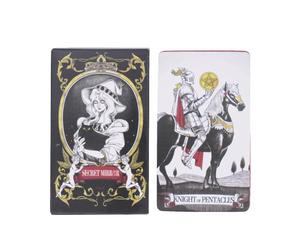 Tarot Cards Deck, Classic Guide Book, Spiritual Reading Set with Artistic Design, Learning Tool for Practice and Play, Lifestyle Entertainment Accessories, Deck for Travel Board Game Reading Love
