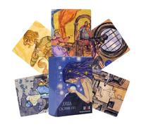 Tarot Cards Deck - Tools De Divination pour L'exploration Spirituelle, Le Divertissement des Plaques De Jeu Et Le Jeu De Cartes De La Fortune pour Fêtes, Conseils Mystiques, Divertissement