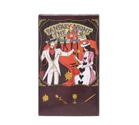 Tarot Cards, Fantasy Theater Deck, 78 cartes Divination Set, 4.05 Inches with Printed Meanings, Mystical Illustration Design, for Beginners Experts, Family Game, Fortune Telling Use