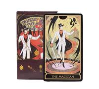 Tarot Cards for Beginners - 78 Fantasy Night Theater Oracle Deck | Divination Game for Learning & Reading | Family Spiritual Tool for Experts, Collectors, Fortune & Fate Discovery