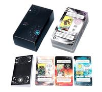 Tarot Cards - Galaxy Turntable Theme Tabletop Toy, 4.13x2.44 inches Collectible Card Games for Beginner Youth Adult Family Gathering Travel Collection Bar Dating Party Use