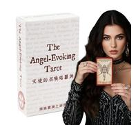Tarot Cards - Interactive Party Tool, Tarot Deck with Printed Meanings for Children and Adults, Board Game for Fun, Learning, Spiritual Play, Travel, Gathering, Celebration
