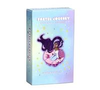 Tarot Cards, Oracle Deck, 78-Card Pastel Boasting Psychological Art and Vibrant Imagery, Mystic Elevates Intuition, Divination Cards for Self Discovery