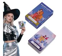 Tarot Cards Oracle Deck, Fortune Telling Board Game, 78 Pieces Divinatory Entertainment for Family Party Home Club Adults Small Blower Power Electric Unit Gear Accessory Personal Maintenance Case Kit