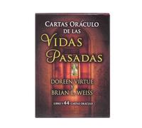 Tarot Cards, Past Life Oracle Cards, 4.1x2.9x0.5 inches High Qualities Fortune Telling Deck, Engaging Board Game, Full Spanish Decks, Insightful Divination, Interactive Card Play