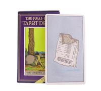 Tarot Cards - Real Life Tarot Deck for Fortune Telling, Standard, Beginner-Friendly, Playboard Style with English Version, Board Game for Friends Gathering, Family, Parties, 4.06x2.36 inches