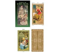 Tarot Créateur 'Tarot des Druides' vert - 12x7x3 cm [A0956]