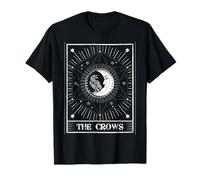 Tarot Croissant de Lune Corbeau Assiette de Fortune T-Shirt