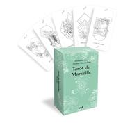 Tarot de Marseille - Jeu de cartes divinatoires: 79 cartes illustrées par la cartomancienne Atelier Moonchild