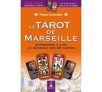 Viviane Le Moullec – Tarot de Marseille – Apprendre à lire le message des 26 cartes – NED