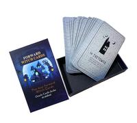 Tarot de sorcières, jeu d'Oracle, divertissement en famille, outils de divination, jeu de divination pour débutants, amateurs de tarot, conseils spirituels et amusement de fête, 9,94 x 7,5 x