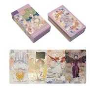 Tarot Deck - Jeu de cartes Oracle pour débutants | Jeu de lecture de fortune de 80 cartes pour le social, le divertissement en groupe, les fêtes, la pratique des études, les femmes, hommes, le