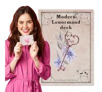 Tarot Decks - Cartes Oracle modernes | Version anglaise - Decks de jeu de divination pour amis, rassemblement, divination du destin, lecture de tarot, débutants et amateurs