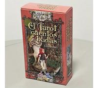 Tarot des Fées, Version Espagnole, 78 Cartes de Tarot, Présentant des Histoires Mystérieuses du Monde Entier 1 jeuPapetier