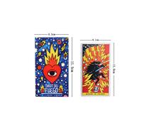 (Tarot du Feu) Vice Versa Tarot Jeu de société Jouets Oracle Divination Prophète Prophétie Carte Poker