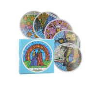 Tarot du Monastère - Archétypes Sauvages Inconnus Jeu de Tarot de 78 Cartes et Guide Jeu de Société de Fête Familiale