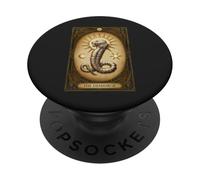 Tarot Gnostique Serpent Gnostique Yaldabaoth Demiurge PopSockets PopGrip Adhésif