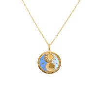 Tarot Œil du Démon Colliers pendentifs vintage délicates pour femmes