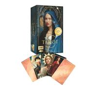 EMF Verlag – Jeu de tarot Magic Soul Tarot – 78 cartes, bords dorés, livret, thème relationnel
