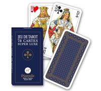 Tarot Luxe: 78 Cartes Dos Bleu ET Or