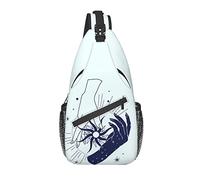 Tarot Magie Boho Main Sorcière Mystique Sac bandoulière, Sac à bandoulière décontracté pour Homme et Femme