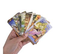 Tarot Magique Triple Déesse Jeu De Société Deck Édition Anglaise Mystérieux Tarot Cartes Jeu De Société Jeu De Cartes De Fête De Famille