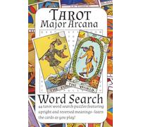 Tarot: Major Arcana Word Search Puzzle Book: Word Searches with Easy to Read Print about the Major including Reverses | 6x9 inches, 110 pages | Gift for vacation, Holidays and Free Times