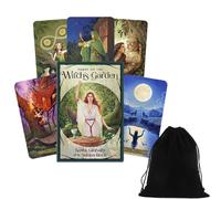 Tarot Of The Witch's Garden Cards Deck S. Graham Art Esoteric Llewellyn Avec Sac