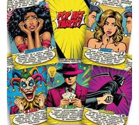 Tarot Pop Art - Tarot Debutant Français - Jeu de Tarot (78 Cartes) avec Significations Imprimées & Guide Illustré - Coffret Cadeau avec Boîte Magnétique - pour Débutants et Avancés (Espagnol)