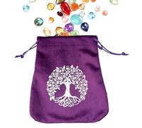 Tarot Sacs et étuis | Étui avec cordon en satin et velours durable et réutilisable, sac pour cartes de tarot, sac pour dés, porte-cartes de tarot, sacs à bijoux, sacs cadeaux