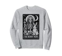 Tarot squelette mystique le lapin maman lapin Sweatshirt