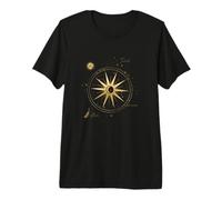 Tarot Stern The Star Astrologie Esotérique Arcana T-Shirt Haut de Gamme