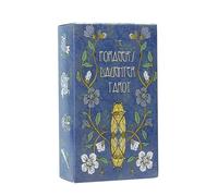 Tarot The Forager's Daughter - Jeu de divination mystérieux de 78 pièces, jeu de cartes Oracle, outil de divination, matériel mystique, style unique Art nouveau naturel pour faune flore