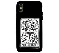 Tarot The Good Girl/Soumise Feminine/Tarot Kink Witch Coque pour iPhone X/XS