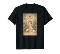 Tarot The Ragdoll Lady Art Nouveau pour Amoureux de Chats T-Shirt