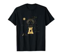 Tarot Tour The Tower Astrologie Esotérisme Arcana T-Shirt