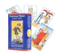 Tarot Waite classique - 78 cartes - Tarot holographique, cartes de divination Convient aux débutants ou aux passionnés de pratique ésotérique, de développement personnel, de cadeaux