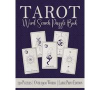 Tarot Word Search Puzzle Book: Large Print Edition