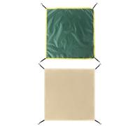 Tarp de camping imperméable - Couverture de pluie, feuille de terre | Feuille de refuge légère pour hamac ou configuration de la, utilisée dans les randonnées, aventures de trekkin