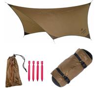 Adventure Tarp | 340 cmx320 cm cm | PU2000 mm wetterfest | 6 Befestigungspunkte