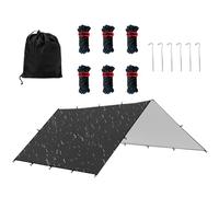 Tarp de la mouche pluie de hamac - Détecté pour camps de camping imperméable | Tarp Rain Fly Waterproof Cover Cover Huking Shelk | Abri de camping | pour le camping | Talp