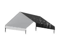 TARP POULEUR - Tif d'ombrage Durable avec Protection UV, Feuille de revêtement résistant aux intempéries, abri Durable de la canopée | Écran extérieur Robuste, Panneau de Toit étanche, Protection