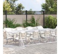 Tarpaulin 140 gsm Translucide PE Bâche étanche Couverture extérieure vidaXL vida