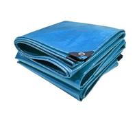 Tarpaulin Étanche Exterieur 700 x 700 cm Imperméable et Indéchirable Bâche avec Œillets Protection Totale Extra Forte pour Jardin, Voitures, Piscines, Bateaux, Camping, Bleu