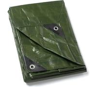 Tarpaulin with Eyelets Waterproof 2 m x 3 m Green Multipurpose Polyester Tarpaulin 120 g/m² Tarpaulin Tarpaulin Tarpaulin Multipurpose Tarpaulin Tear-resistant Stabilised