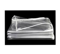 Tarpauline Transparente imperméable, bâche Transparente en Service Robuste avec Cordes, œillets renforcés Tarpes Transparentes pour la Protection UV résistante au Gel étanche Transparent 0.6 * 3m