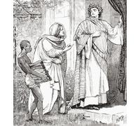 Tarquinius et la Sibyl. Lucius Tarquinius Superbus alias Tarquin le fier d.495 BC septième et dernier roi de Rome. Tarquin a été approché par la Sibylle de Cumée qui lui a offert neuf livres de