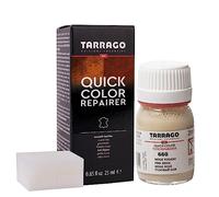 Tarrago | Couleur rapide 25 ml | Teinture pour chaussures en cuir, cuir lisse et toile et accessoires | Séchage rapide, répare et protège les chaussures contre les petites usures (rose beige 660).