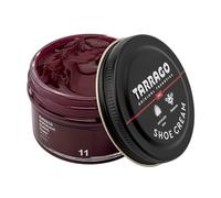Tarrago | Crème pour chaussures 50 ml | Crème nourrissante, polissante et protectrice pour chaussures, chaussures, sacs et accessoires en cuir, cuir et cuir synthétique (Bordeaux 11)