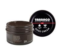 Tarrago | Crème pour chaussures 50 ml | Crème nourrissante, polissante et protectrice pour chaussures, chaussures, sacs et accessoires en cuir, cuir et cuir synthétique (brun moyen 39)